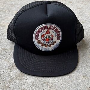 Circus Circus Hotel Casino Las Vegas Reno black foam trucker hat